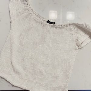 BRANDY MELVILLE crop top white